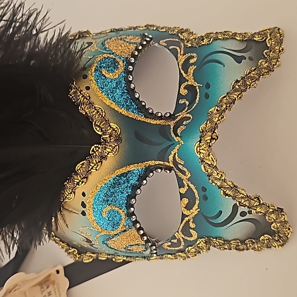 New Signed La Maschera Del Galeone Mask Handmade Italy